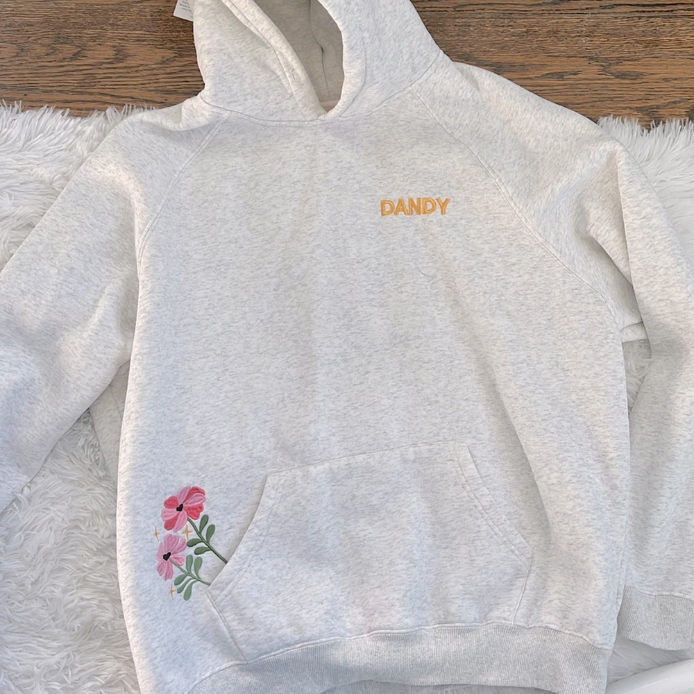 Heather grey dandy hoodie